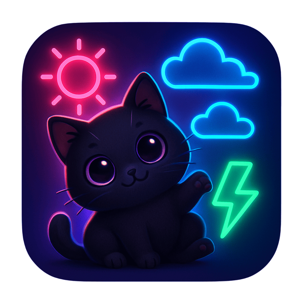 Cat Weather Icon
